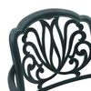 vidaXL 3-tlg. Bistro-Set Gr&uuml;n Aluminiumguss