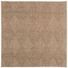 vidaXL Innen- und Au&szlig;enteppich AGIRA Natur 200 x 200 cm Polyester