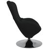 vidaXL Eiersessel Schwarz 63 x 73 x 90 cm Stoff