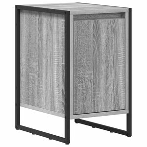 vidaXL Nachttisch Sonoma-Grau 39,5 x 30 x 50 cm Holzwerkstoff