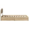vidaXL Aufbewahrungsbett Sonoma-Eiche 70 x 190 cm Holzwerkstoff