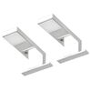 vidaXL Spiegelleuchten 2 Stk. Downlight 2W Kaltwei&szlig;