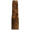 vidaXL Wandschrank 158x18x53 cm R&auml;uchereiche Holzwerkstoff