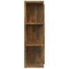 vidaXL Bad-Spiegelschrank R&auml;uchereiche 80x20,5x64 cm Holzwerkstoff