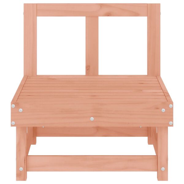 vidaXL Garten-Mittelsofas 2 Stk. Massivholz Douglasie