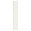 vidaXL Doppelrollo Marmorbeige 40x200 cm Stoffbreite 35,9 cm Polyester