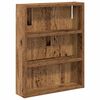 vidaXL Badezimmer-Wandschrank Altholz 40 x 10 x 50 cm Holzwerkstoff