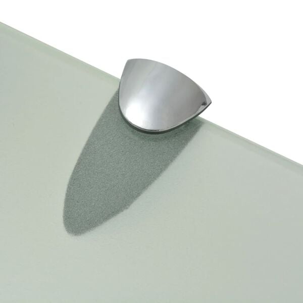 vidaXL Schweberegal Glas 100x10 cm 8 mm