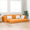 vidaXL Schlafsofa 200cm Dunkelgelb Stoff