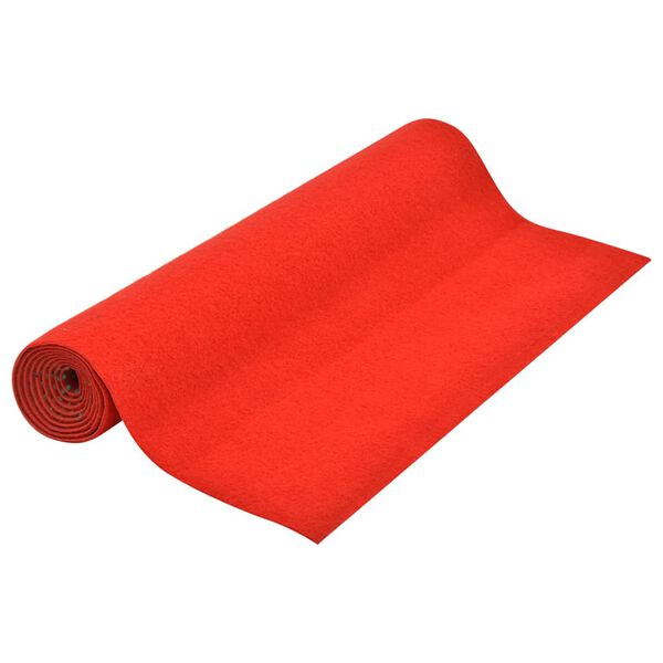 vidaXL Kunstrasen mit Noppen 3x1,33 m Rot