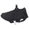 vidaXL Hundemantel Schwarz L44 Fleece und Polyester