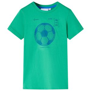 Kinder-T-Shirt Gr&uuml;n 104
