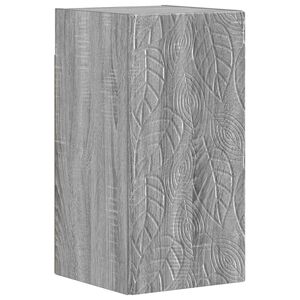 vidaXL Badezimmer-Wandschrank DELFT Sonoma-Grau 30 x 31 x 59 cm