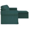 vidaXL Sofa Dunkelgr&uuml;n