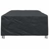 vidaXL M&ouml;belbezug Uni Schwarz 315 x 180 x 74 cm 600D