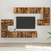 vidaXL 10-tlg. TV-Schrank-Set R&auml;uchereiche Holzwerkstoff