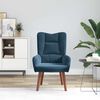 vidaXL Sessel Blau 63 x 67 x 94 cm Samt