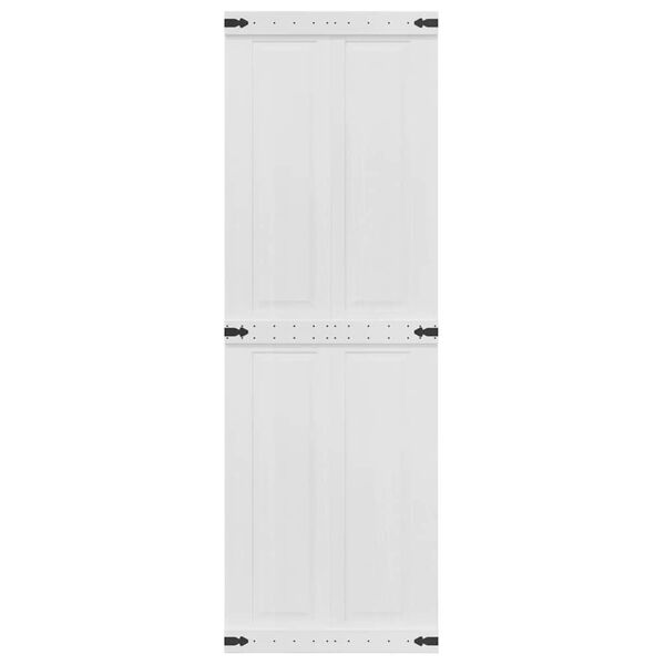 vidaXL T&uuml;r Corona Wei&szlig; 70 x 210 cm Holzwerkstoff