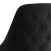 vidaXL Barhocker 2 Stk. Schwarz Samt