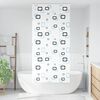 vidaXL Duschrollo mit Kassette 110x240 cm Stoffbreite 106 cm