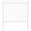 vidaXL Gartenzaun BOXTEL 4 stk. 6,8 x 1 m Pulverbeschichteter Stahl