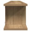 vidaXL Wandregale 2 Stk. Artisan-Eiche 105x18x20 cm Holzwerkstoff