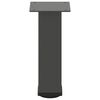 vidaXL Couchtischbeine 4 Stk. Anthrazit 30-32 cm Stahl