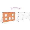 vidaXL Fußballtor für Kinder mit Zielmatte und Ball 182x62x118 cm