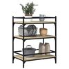 vidaXL K&uuml;chenwagen Sonoma-Eiche 65x40x86,5 cm Holzwerkstoff