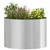 vidaXL Pflanzenring 5 pcs Silber 30 x 30 x 20 cm Edelstahl