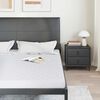 vidaXL Matratze Wei&szlig; 180 x 200 cm Jacquard-Stoff