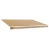 vidaXL Ersatzstoff f&uuml;r Markise Mehrfarbig 500x350 cm Polyester