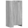 vidaXL Schuhschrank Grau Sonoma 52x37,5x100 cm Holzwerkstoff