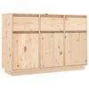 vidaXL Sideboard 111x36x75 cm Massivholz Kiefer