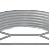 vidaXL Hochbeet Verzinkter Stahl 507x100x36 cm Braun
