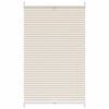 Plissee Faltrollo Rollo Jalousie klemmen 90x125cm Creme