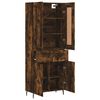 vidaXL Highboard R&auml;uchereiche 69,5x34x180 cm Holzwerkstoff