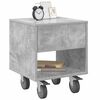 vidaXL Nachttisch Beton Grau 40,5 x 40 x 48 cm Holzwerkstoff