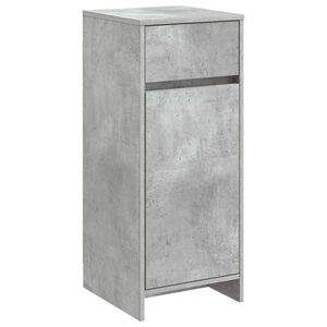 vidaXL Badezimmerschrank Betongrau 35 x 36,5 x 85 cm Holzwerkstoff
