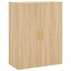 vidaXL Highboard Sonoma-Eiche 69,5x34x180 cm Holzwerkstoff