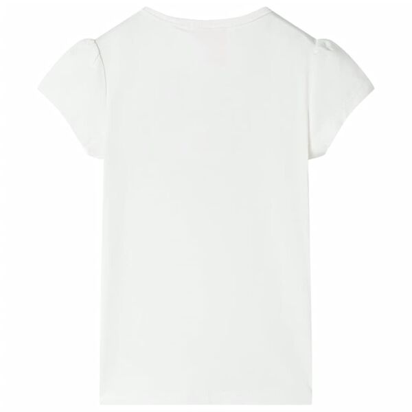 Kinder-T-Shirt Ecru 104