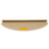 vidaXL Stufenmatten Selbstklebend Sisal-Optik 30Stk. 65x21x4cm