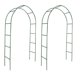 2x Garten Rosenbogen Torbogen Rankgitter Rosens&auml;ule