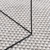 vidaXL Bereichsteppiche Rund LUGO Creme und Grau &Oslash; 120 CM Polyester