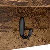 vidaXL Wandmontierter nachttisch Altholz 50 x 20 x 30 cm Holzwerkstoff