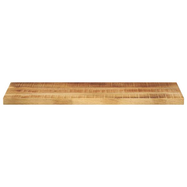 vidaXL Tischplatte 90x40x2,5 cm Rechteckig Raues Massivholz Mango