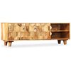 vidaXL TV-Schrank Massivholz Mango 118x35x40 cm
