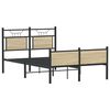 vidaXL Bettgestell ohne Matratze Sonoma-Eiche 120x190 cm Holzwerkstoff