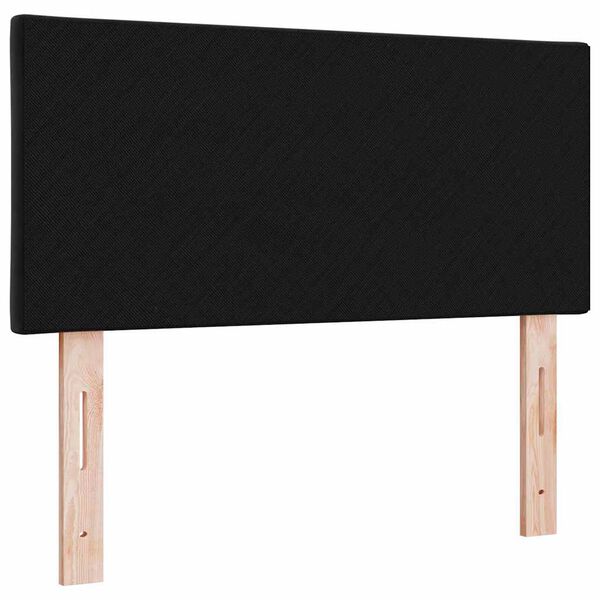 vidaXL Kopfteil mit Kopfteil Schwarz 90 cm Samt