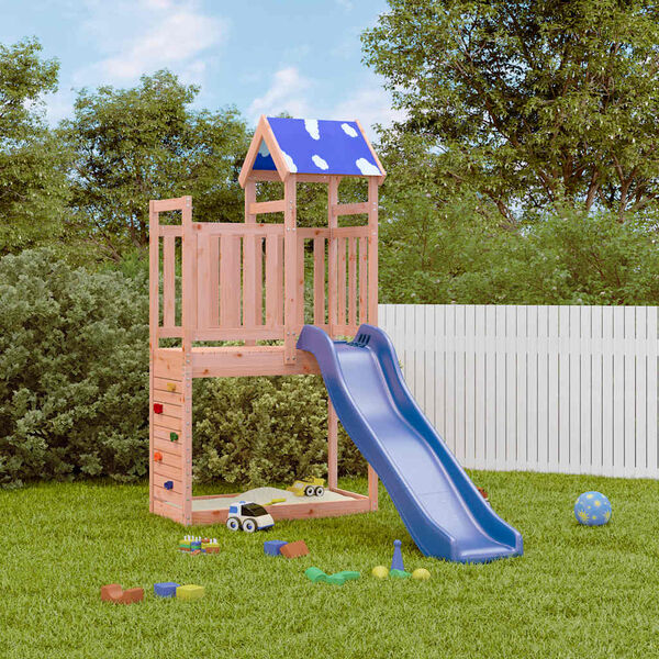 vidaXL Spielturm Massivholz Douglasie